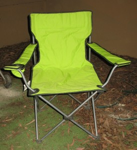 The infamous Green Chair.