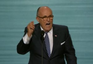Former New York City Mayor and presidential candidate Rudy Giuliani
