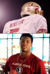  Jameis Winston received major star treatment during the BCS championship game, Jan. 6, 2014. (YouTube)