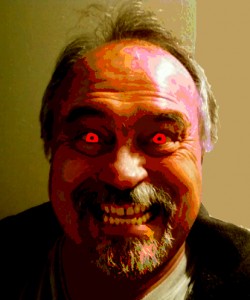 The author in a digitally enhanced Halloween portrait. (Tim Forkes)