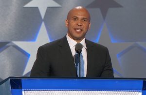 Senator Cory Booker of New Jersey