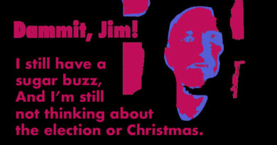 November Letters to Jim: Elections, Wars and Halloween Hangovers