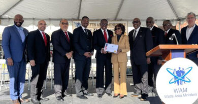 Maxine Waters Honored with Watts Area Ministers Legacy Award